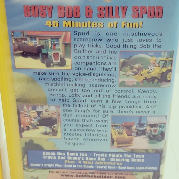 Bob The Builder Three VHS Tapes - Picture 3 of 4